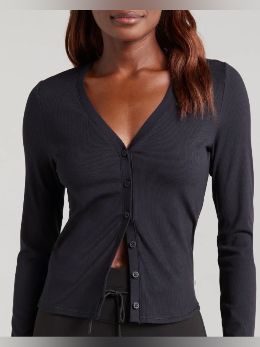 NWOT Vuori Pose Cardigan Long Sleeve Athletic Women's Size L